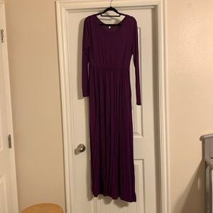 Maxi L Puple Dress